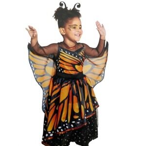 Hyde And Eek! Monarch Butterfly Halloween Costume Size Girls Small‎